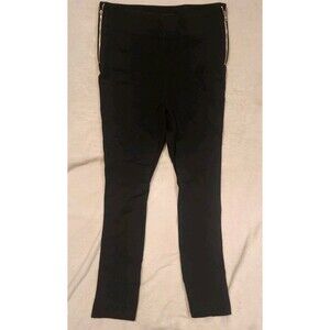 Romeo & Juliet Couture Black Stretchy Pants 2 - 6" Zippers On Both Sides